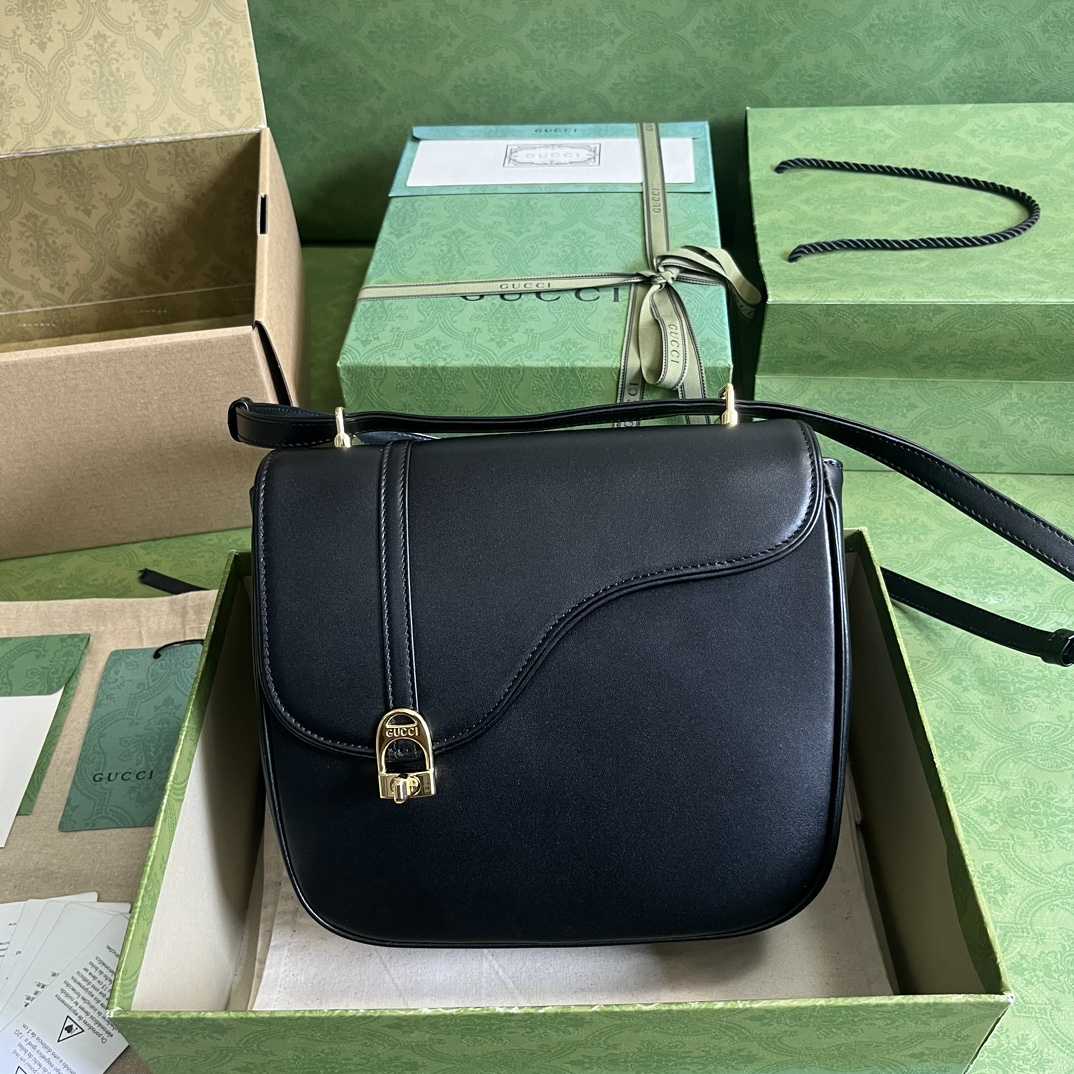 Gucci Equestrian Inspired Shoulder Bag(21-20-7cm)   - PerfectKickZ
