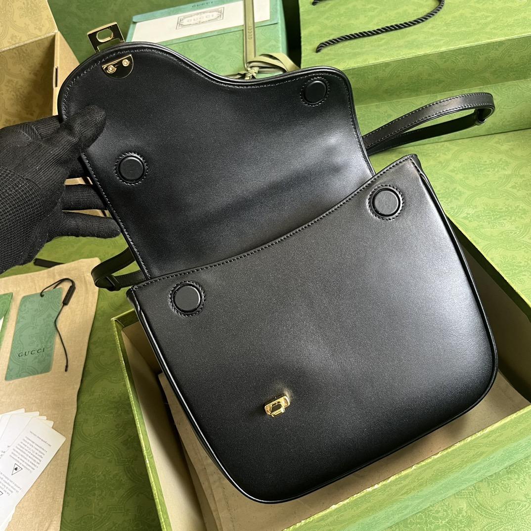 Gucci Equestrian Inspired Shoulder Bag(21-20-7cm)   - 