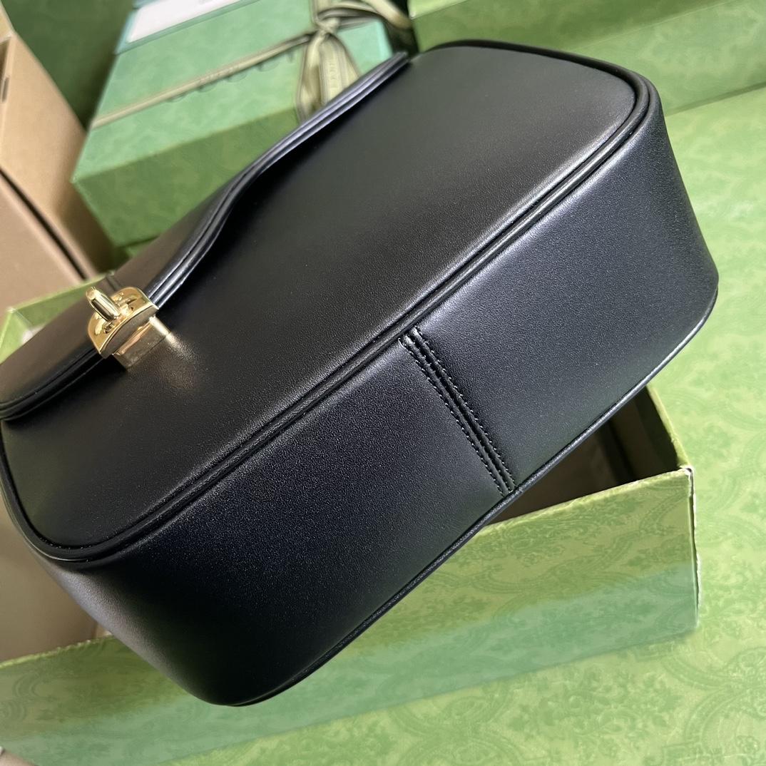 Gucci Equestrian Inspired Shoulder Bag(21-20-7cm)   - 