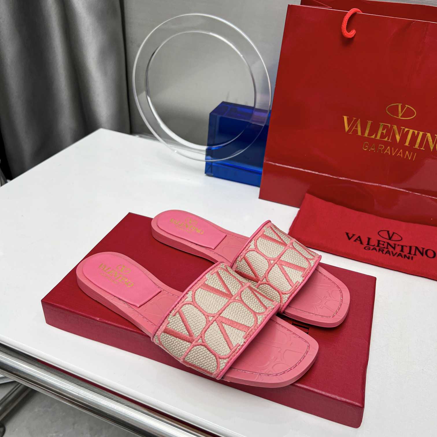 Valenti  Toile Iconographe Slide Sandal  - PerfectKickZ
