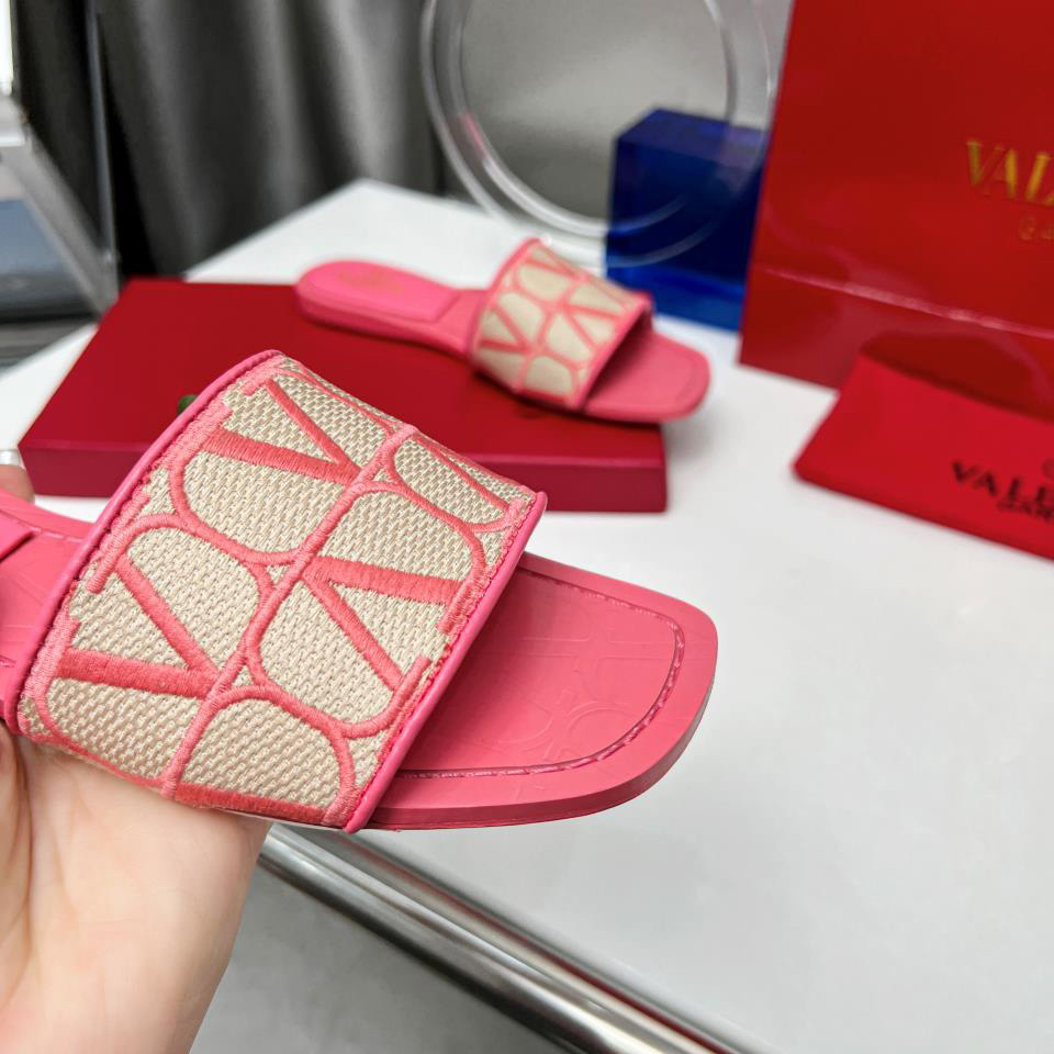 Valenti  Toile Iconographe Slide Sandal  - 