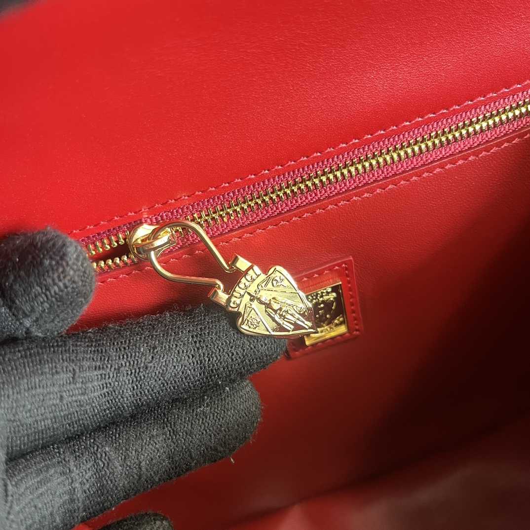 Gucci Equestrian Inspired Shoulder Bag(21-20-7cm)   - PerfectKickZ