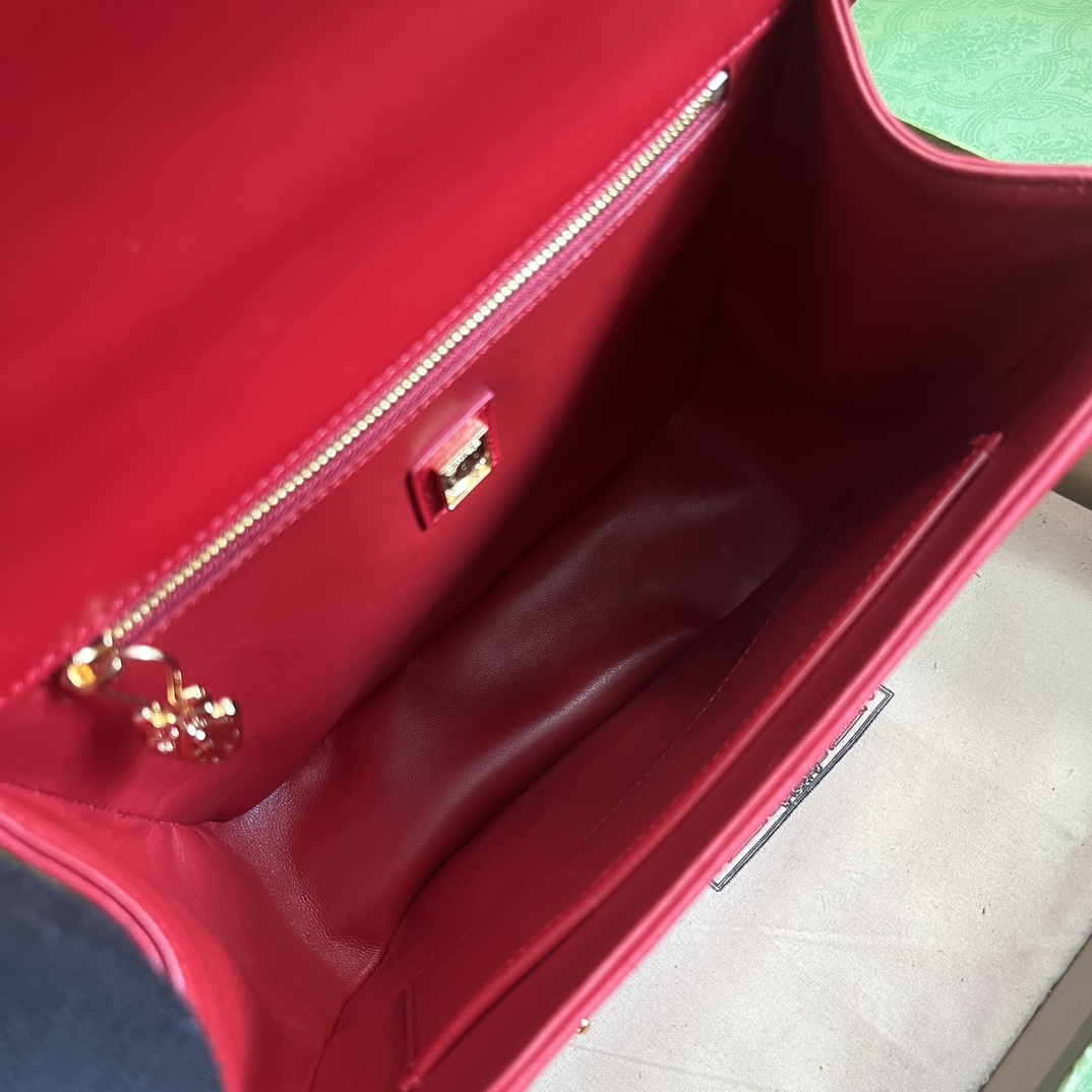 Gucci Equestrian Inspired Shoulder Bag(21-20-7cm)   - PerfectKickZ