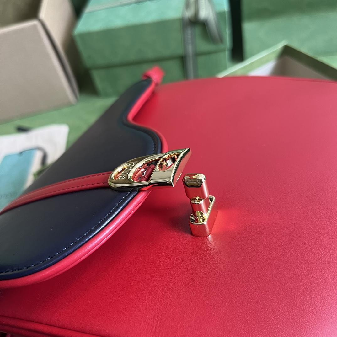 Gucci Equestrian Inspired Shoulder Bag(21-20-7cm)   - PerfectKickZ