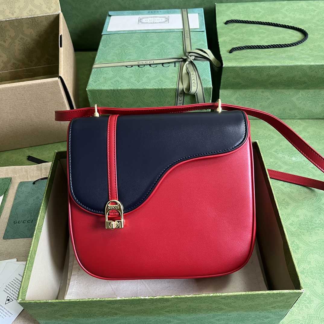Gucci Equestrian Inspired Shoulder Bag(21-20-7cm)   - PerfectKickZ