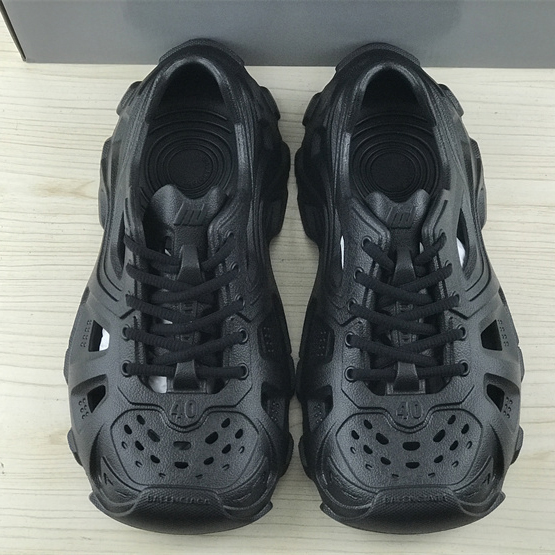 Balenciaga HD Lace-Up Sneaker In Black - PerfectKickZ
