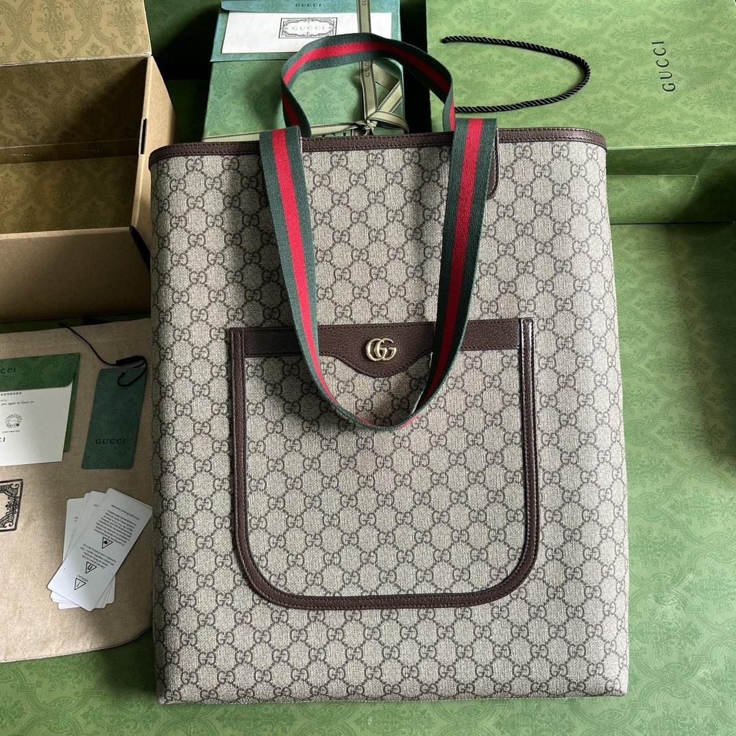 Gucci Ophidia GG Large Tote Bag - PerfectKickZ