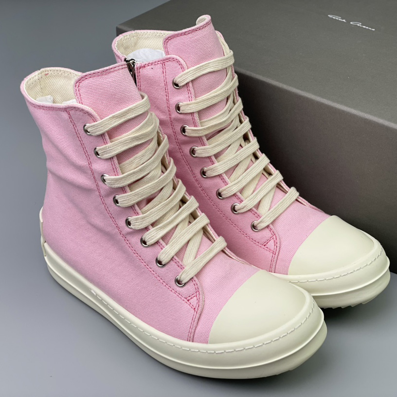Rick Owens Strobe High-Top Sneakers - PerfectKickZ