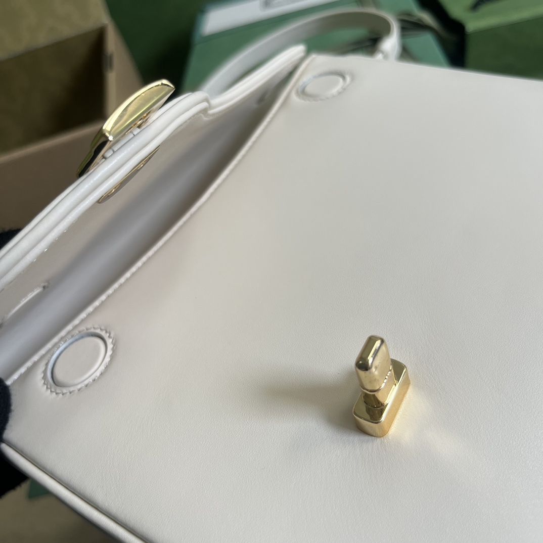 Gucci Equestrian Inspired Shoulder Bag(21-20-7cm)   - PerfectKickZ