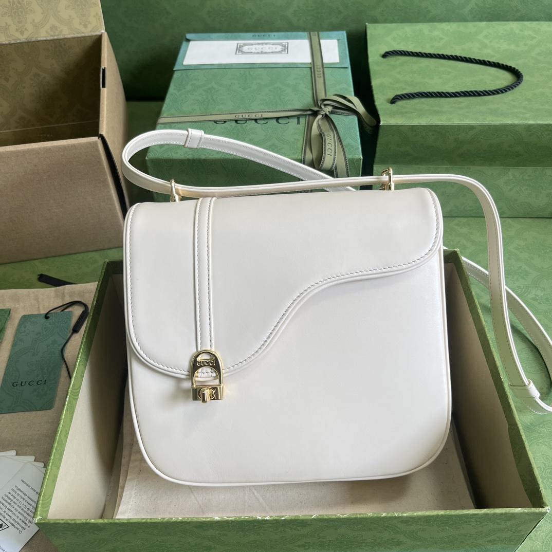 Gucci Equestrian Inspired Shoulder Bag(21-20-7cm)   - PerfectKickZ