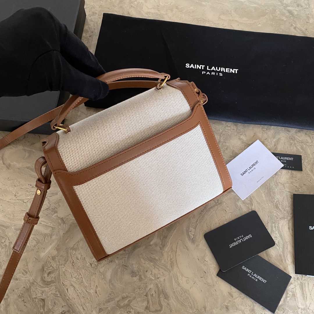 Saint Laurent Cassandra Mini Top Handle Bag  - PerfectKickZ