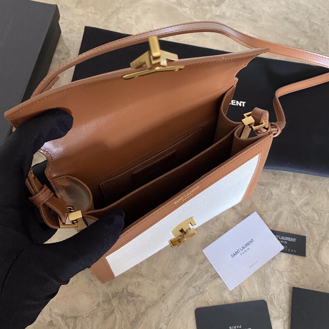 Saint Laurent Cassandra Mini Top Handle Bag  - PerfectKickZ