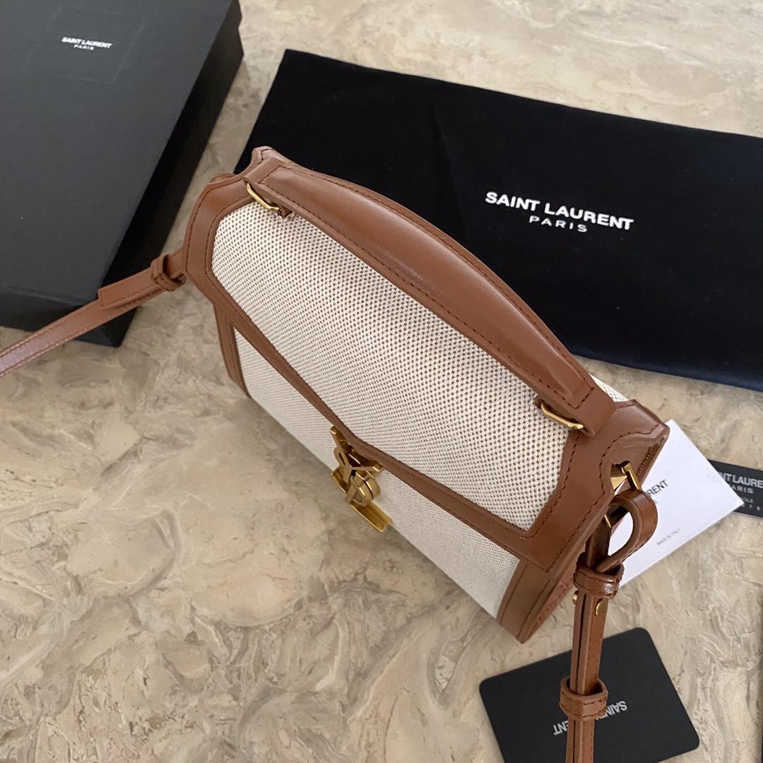 Saint Laurent Cassandra Mini Top Handle Bag  - PerfectKickZ