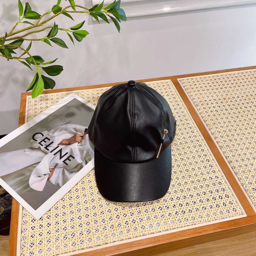 Louis Vuitton LV Pin Leather Cap    - PerfectKickZ