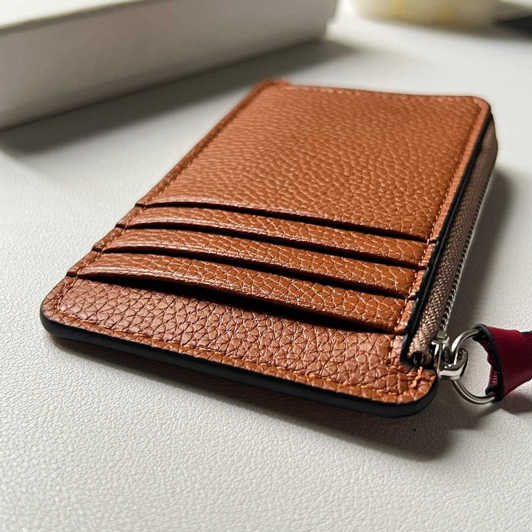 Loewe Coin Cardholder In Soft Grained Calfskin - PerfectKickZ