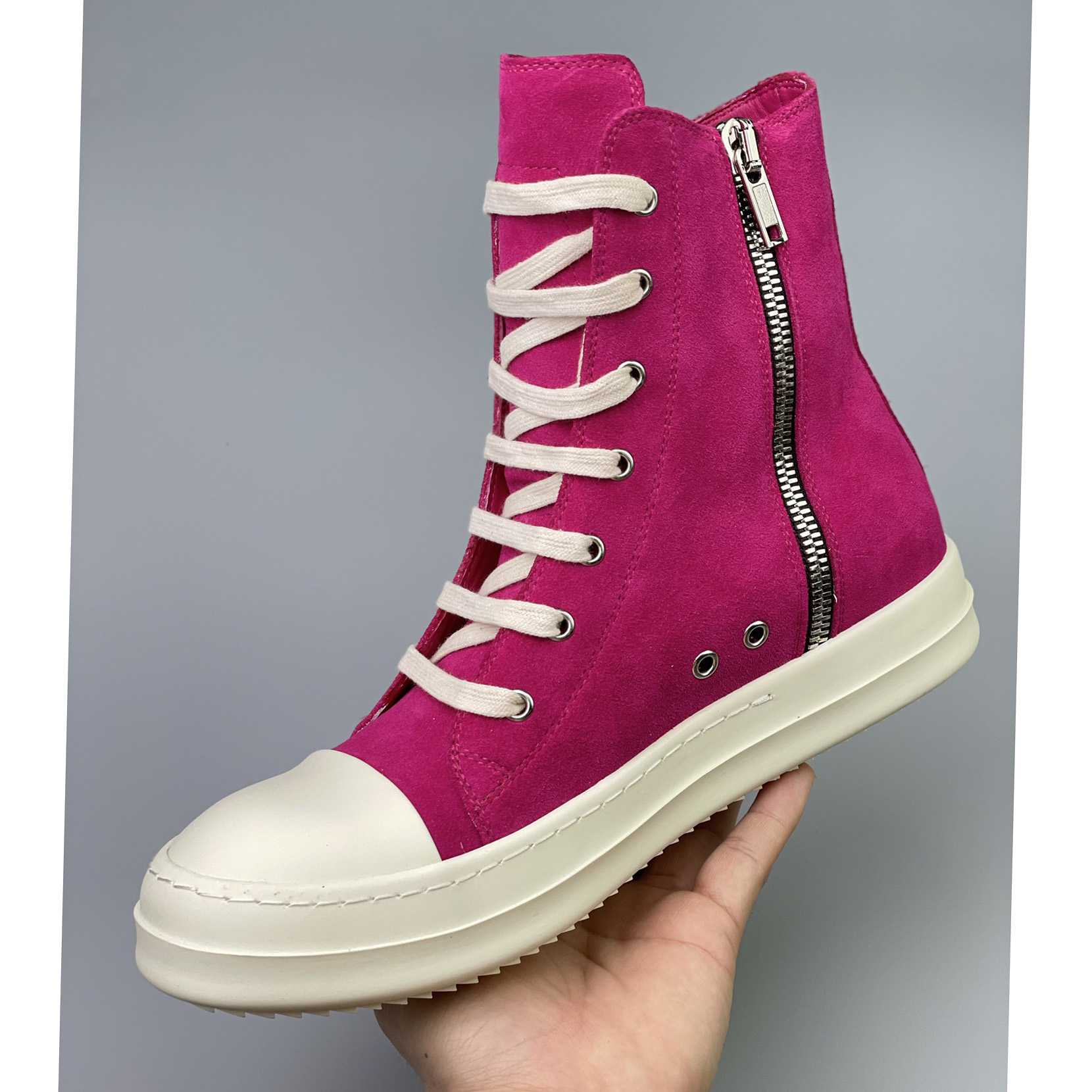 Rick Owens Strobe High-Top Sneakers - 