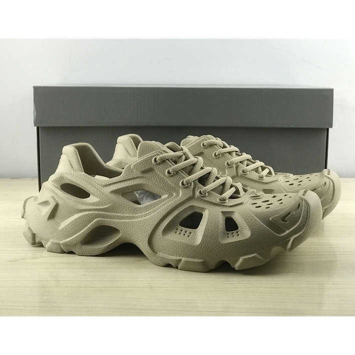 Balenciaga HD Lace-Up Sneaker In Nude - PerfectKickZ