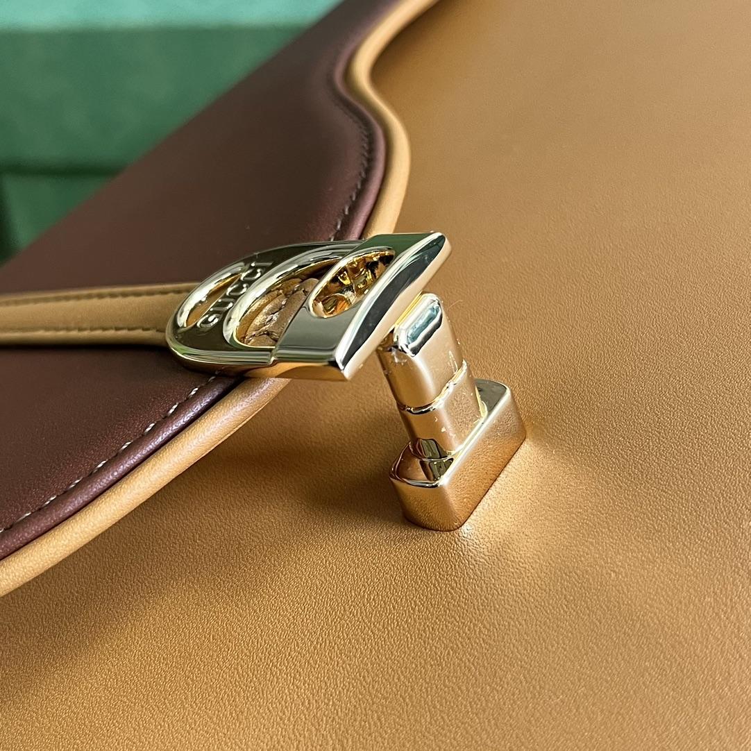 Gucci Equestrian Inspired Shoulder Bag(21-20-7cm)   - PerfectKickZ