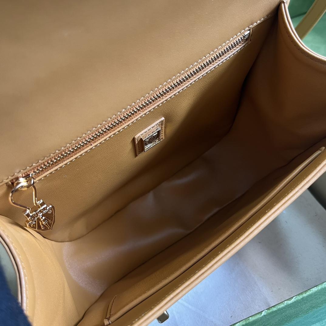 Gucci Equestrian Inspired Shoulder Bag(21-20-7cm)   - PerfectKickZ