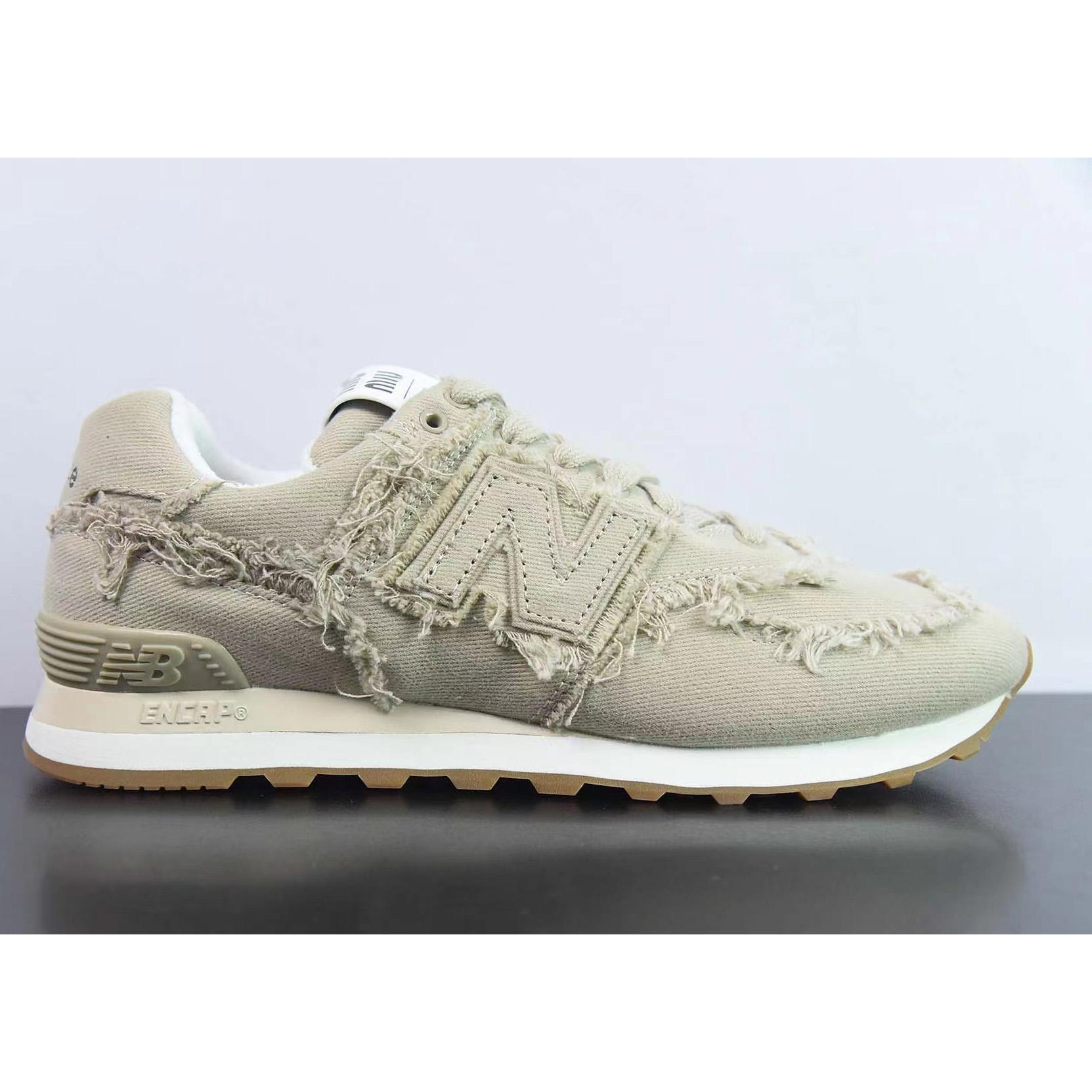 New Balance 574 x Miu Women's Miu Denim Sneakers - PerfectKickZ
