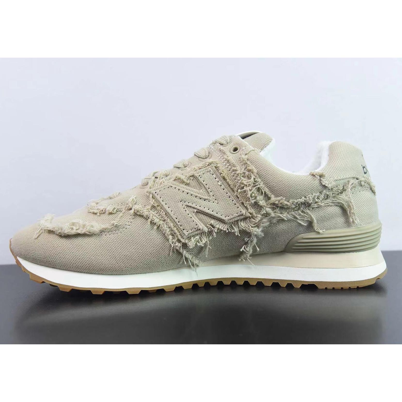 New Balance 574 x Miu Women's Miu Denim Sneakers - PerfectKickZ
