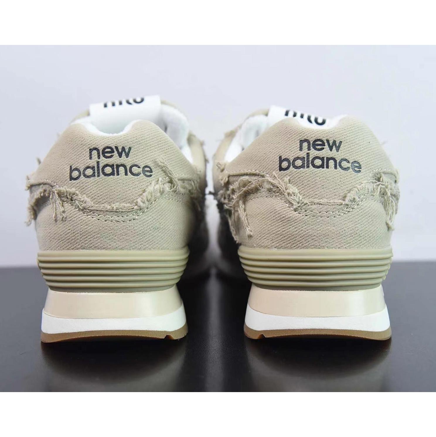New Balance 574 x Miu Women's Miu Denim Sneakers - PerfectKickZ
