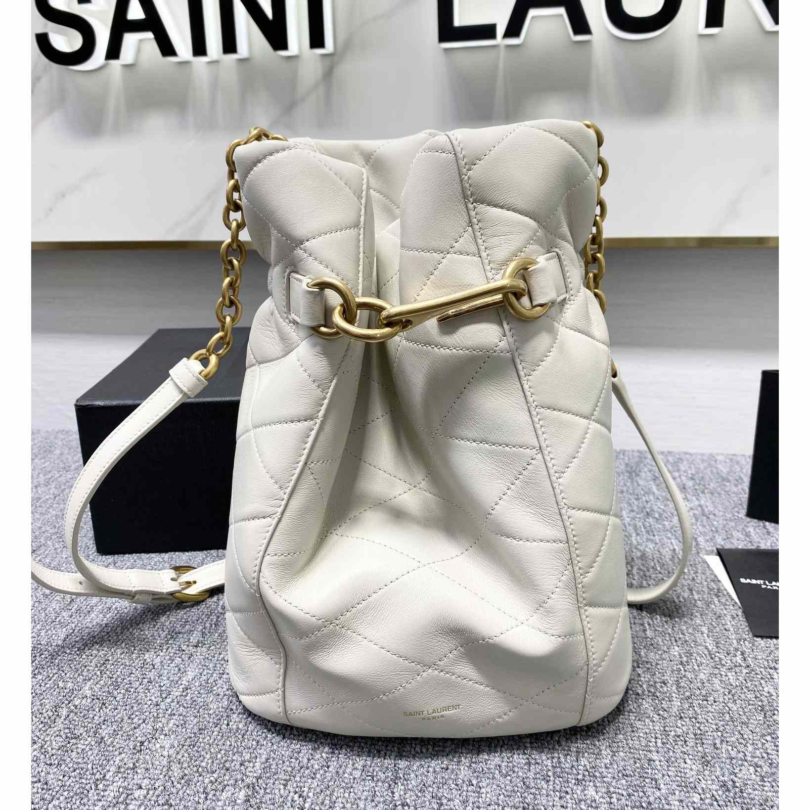 Saint Laurent Le Maillon Hook Bucket Bag(7.5x10.6x4.7cm) - PerfectKickZ