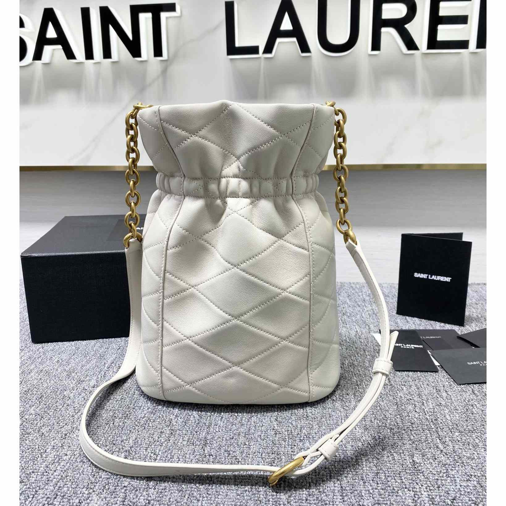 Saint Laurent Le Maillon Hook Bucket Bag(7.5x10.6x4.7cm) - PerfectKickZ