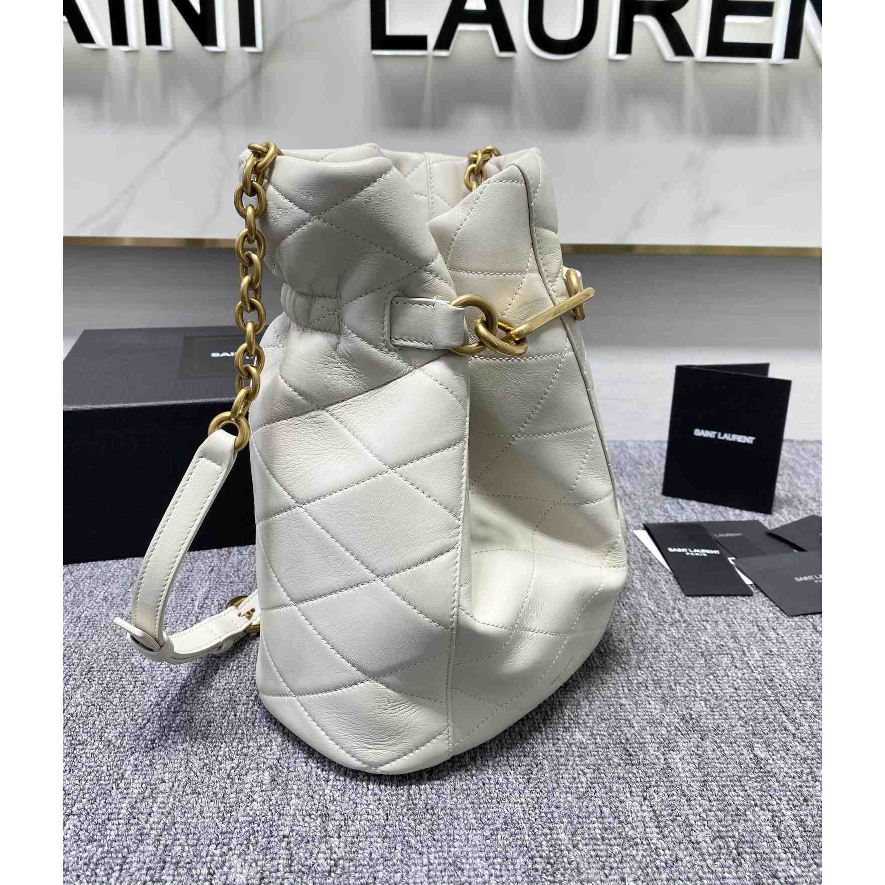 Saint Laurent Le Maillon Hook Bucket Bag(7.5x10.6x4.7cm) - PerfectKickZ