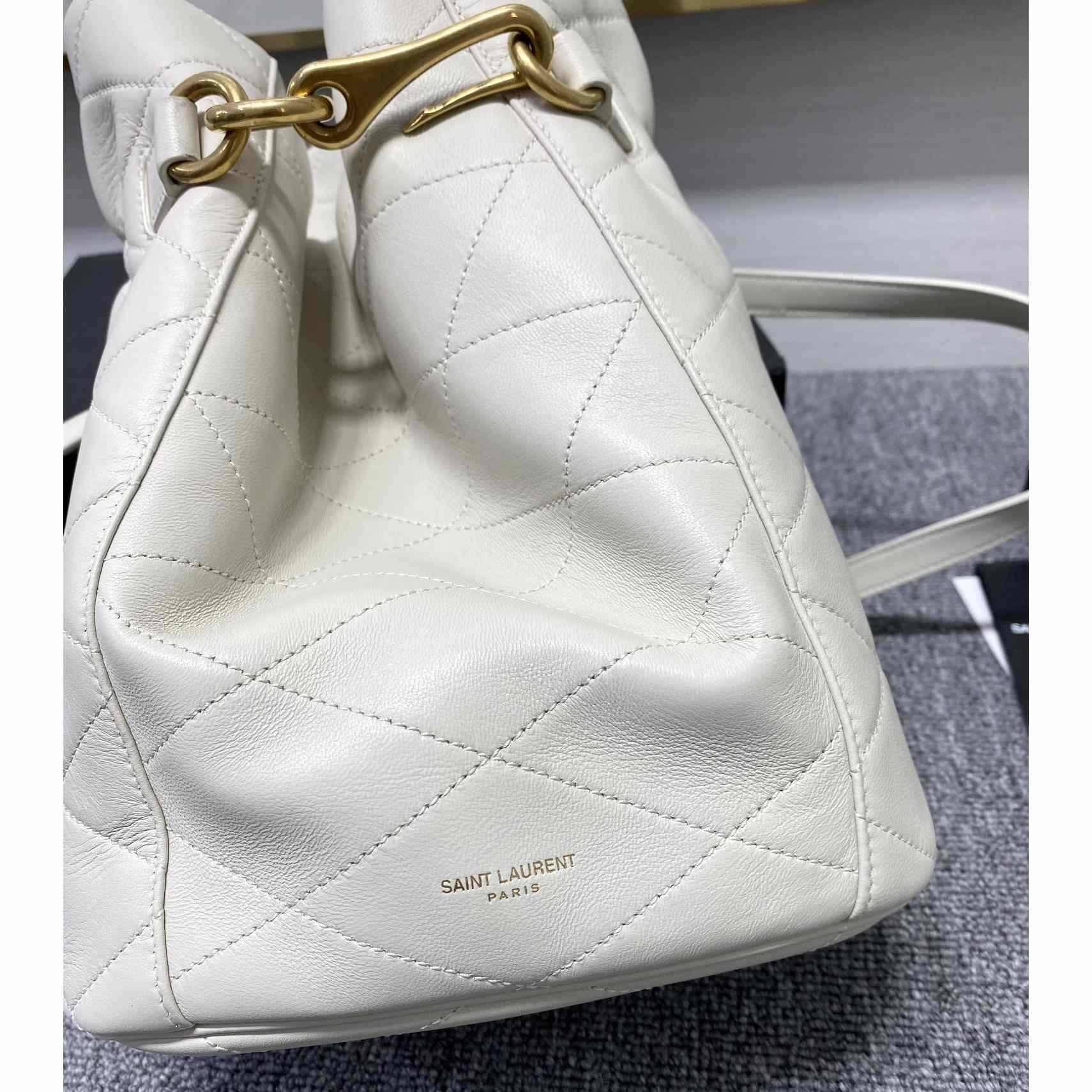 Saint Laurent Le Maillon Hook Bucket Bag(7.5x10.6x4.7cm) - PerfectKickZ