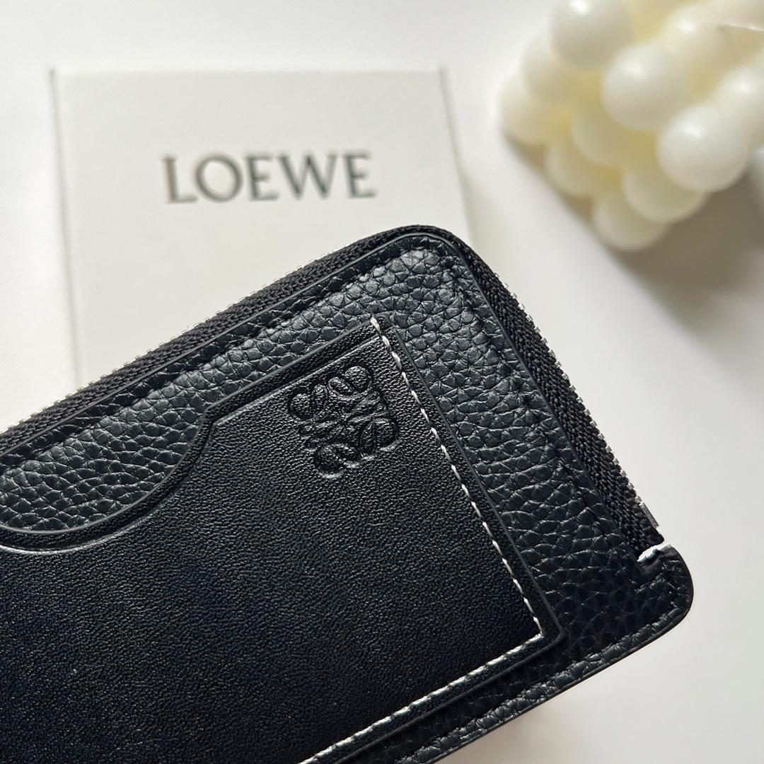 Loewe Coin Cardholder In Soft Grained Calfskin - PerfectKickZ