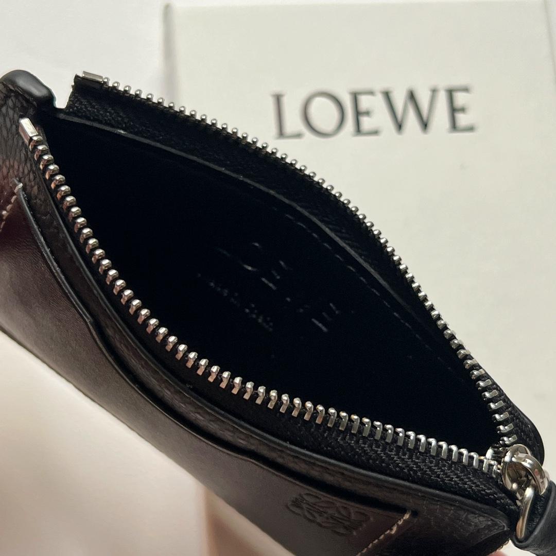 Loewe Coin Cardholder In Soft Grained Calfskin - PerfectKickZ