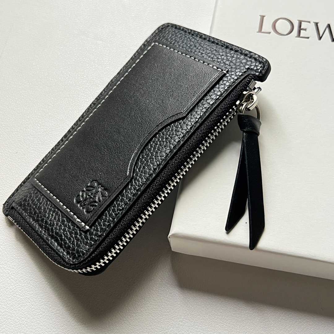 Loewe Coin Cardholder In Soft Grained Calfskin - PerfectKickZ