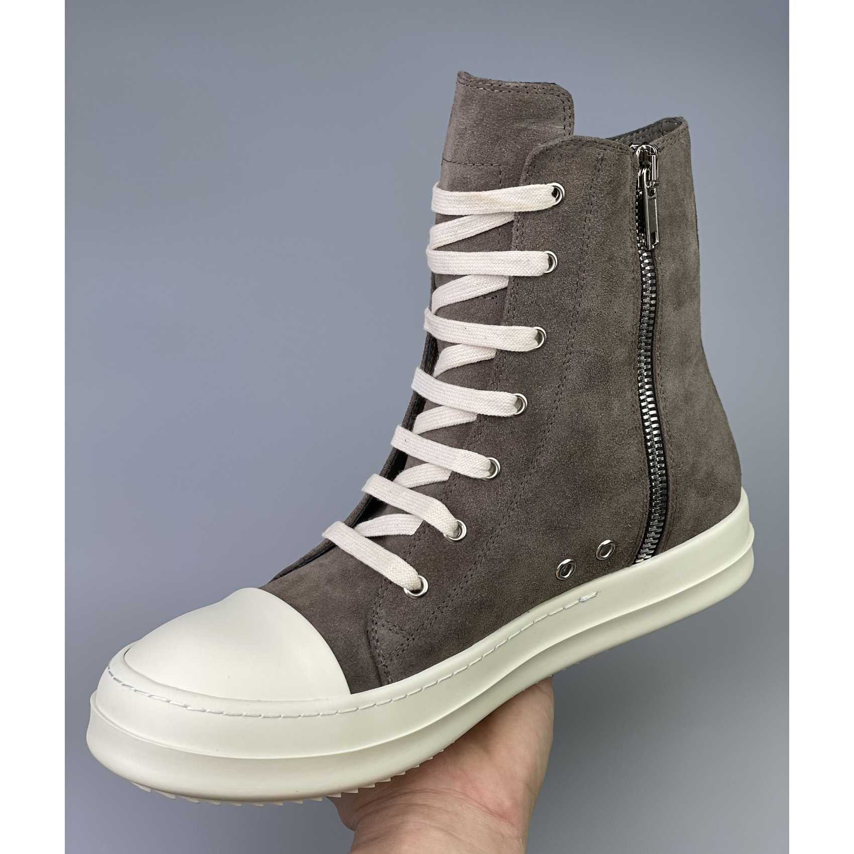 Rick Owens Strobe High-Top Sneakers - PerfectKickZ