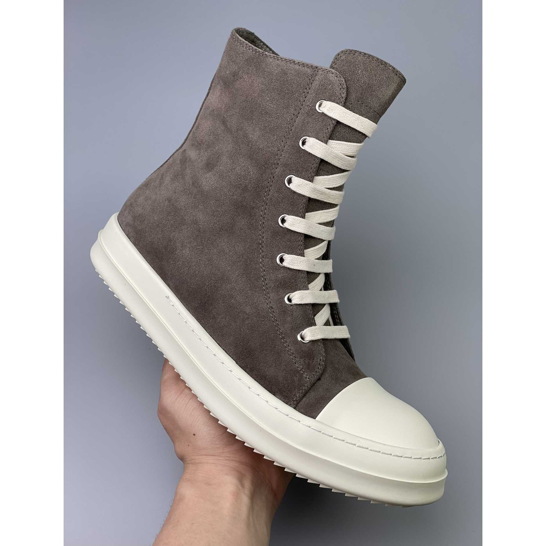 Rick Owens Strobe High-Top Sneakers - PerfectKickZ