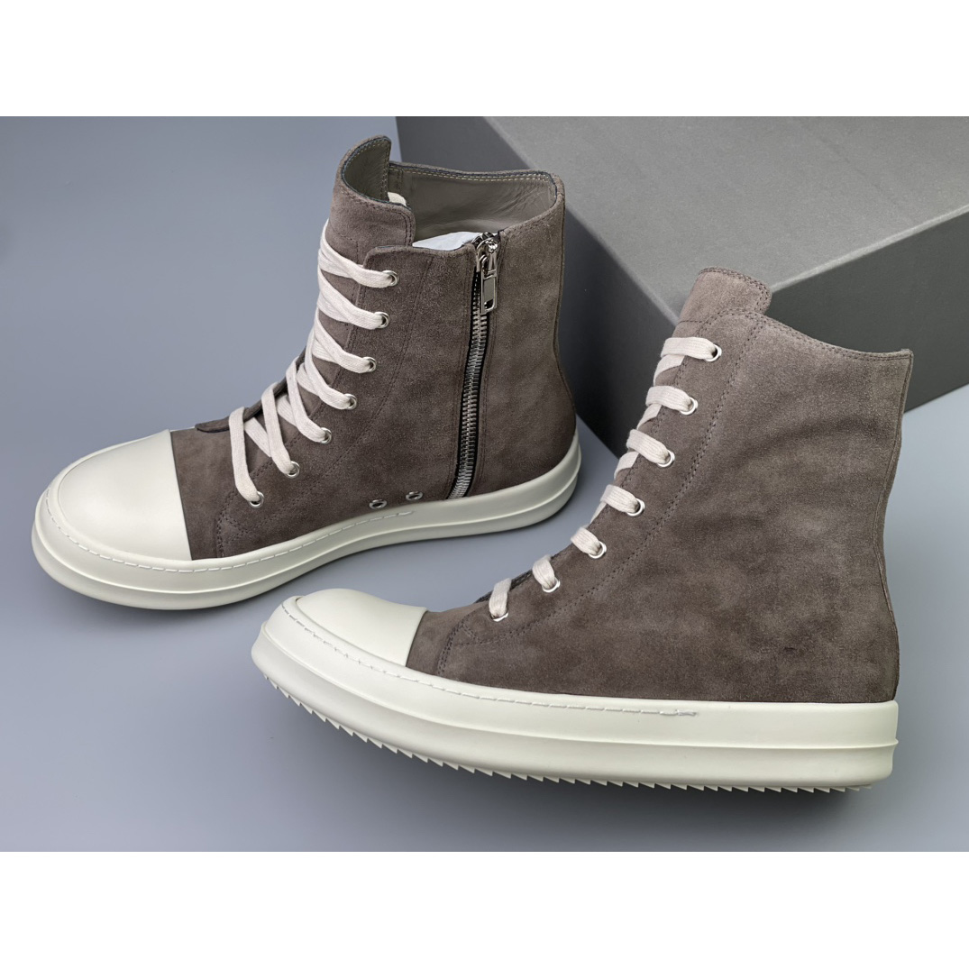 Rick Owens Strobe High-Top Sneakers - PerfectKickZ