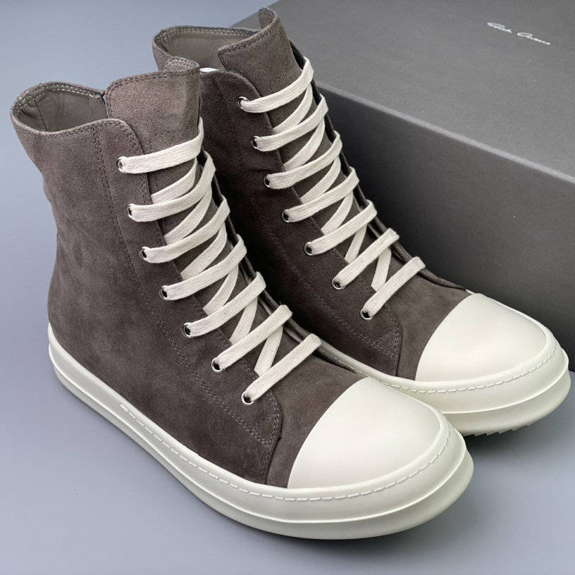 Rick Owens Strobe High-Top Sneakers - PerfectKickZ