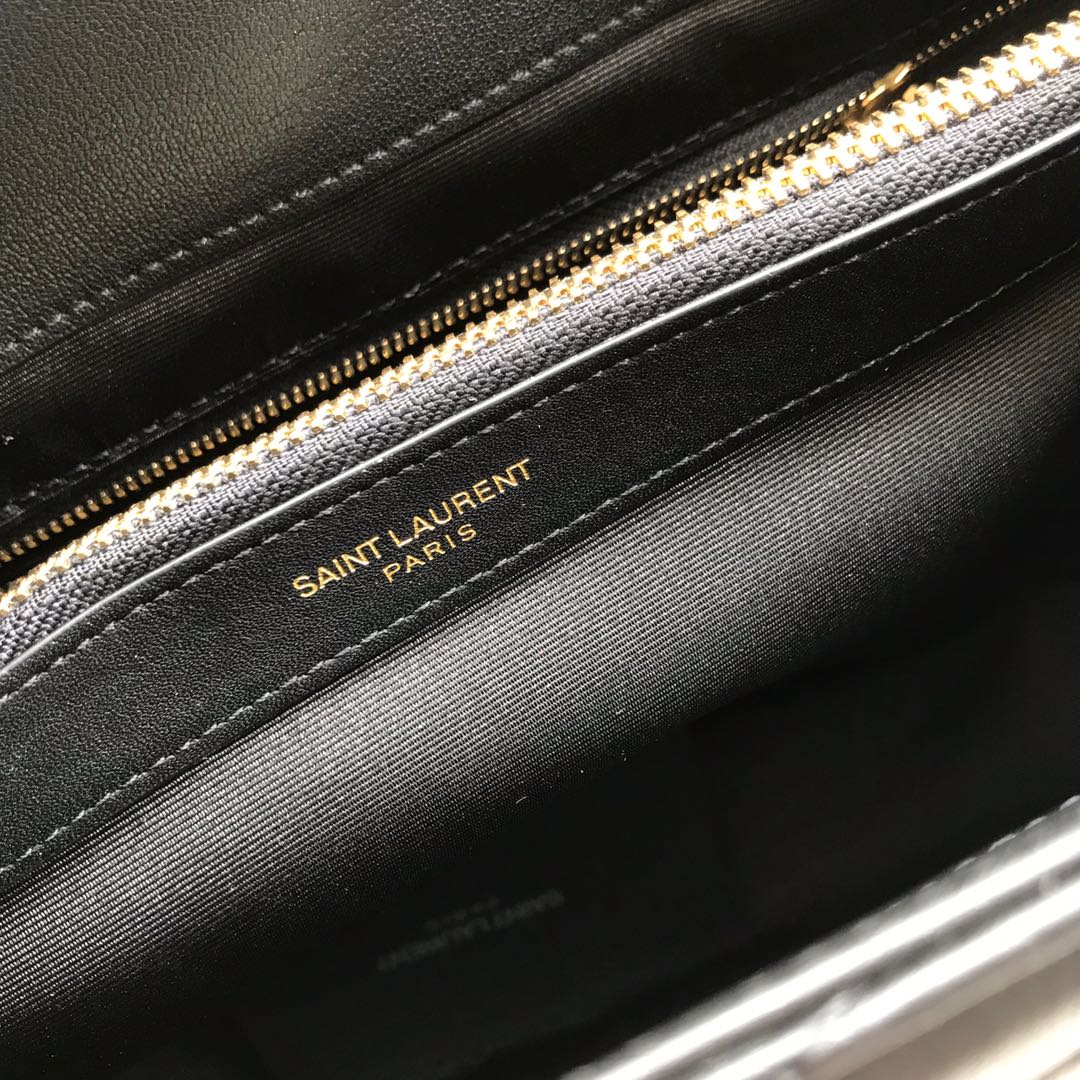 Saint Laurent Loulou Medium Chain Shoulder Bag(32x22x11CM) - PerfectKickZ