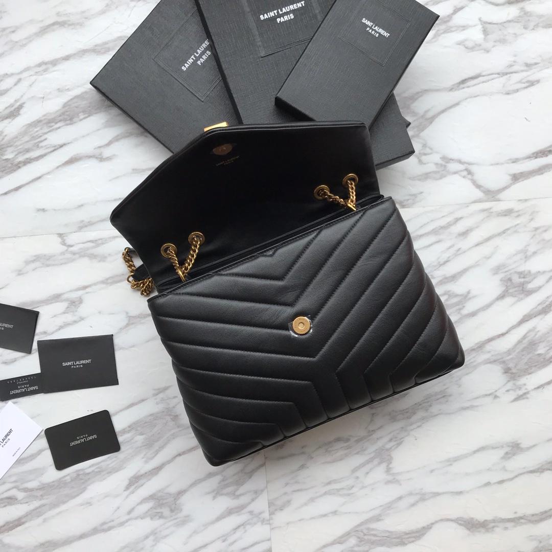 Saint Laurent Loulou Medium Chain Shoulder Bag(32x22x11CM) - PerfectKickZ
