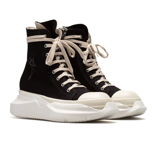 Rick Owens Drkshdw Abstract High-top Chunky Sneakers - PerfectKickZ