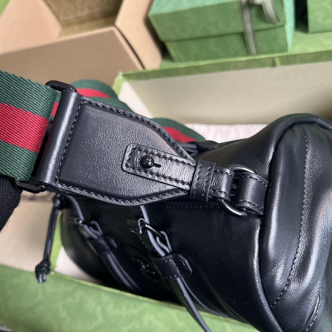 Gucci Small Duffle Bag With Tonal Double G(28.5-16-16cm) - PerfectKickZ