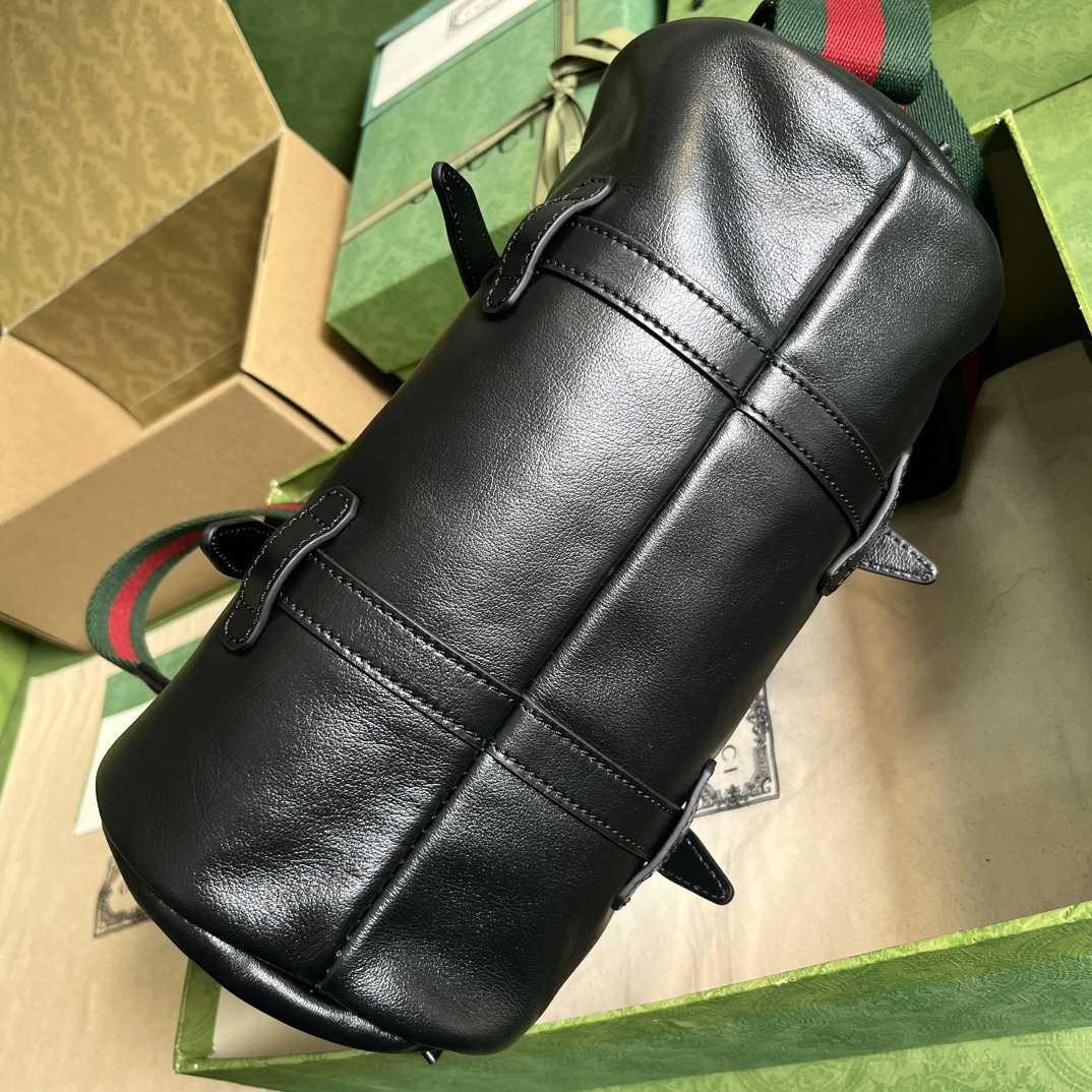 Gucci Small Duffle Bag With Tonal Double G(28.5-16-16cm) - PerfectKickZ