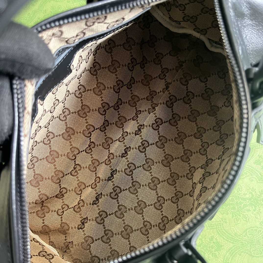Gucci Small Duffle Bag With Tonal Double G(28.5-16-16cm) - PerfectKickZ