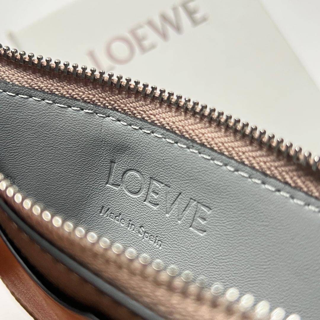 Loewe Coin Cardholder In Soft Grained Calfskin - PerfectKickZ