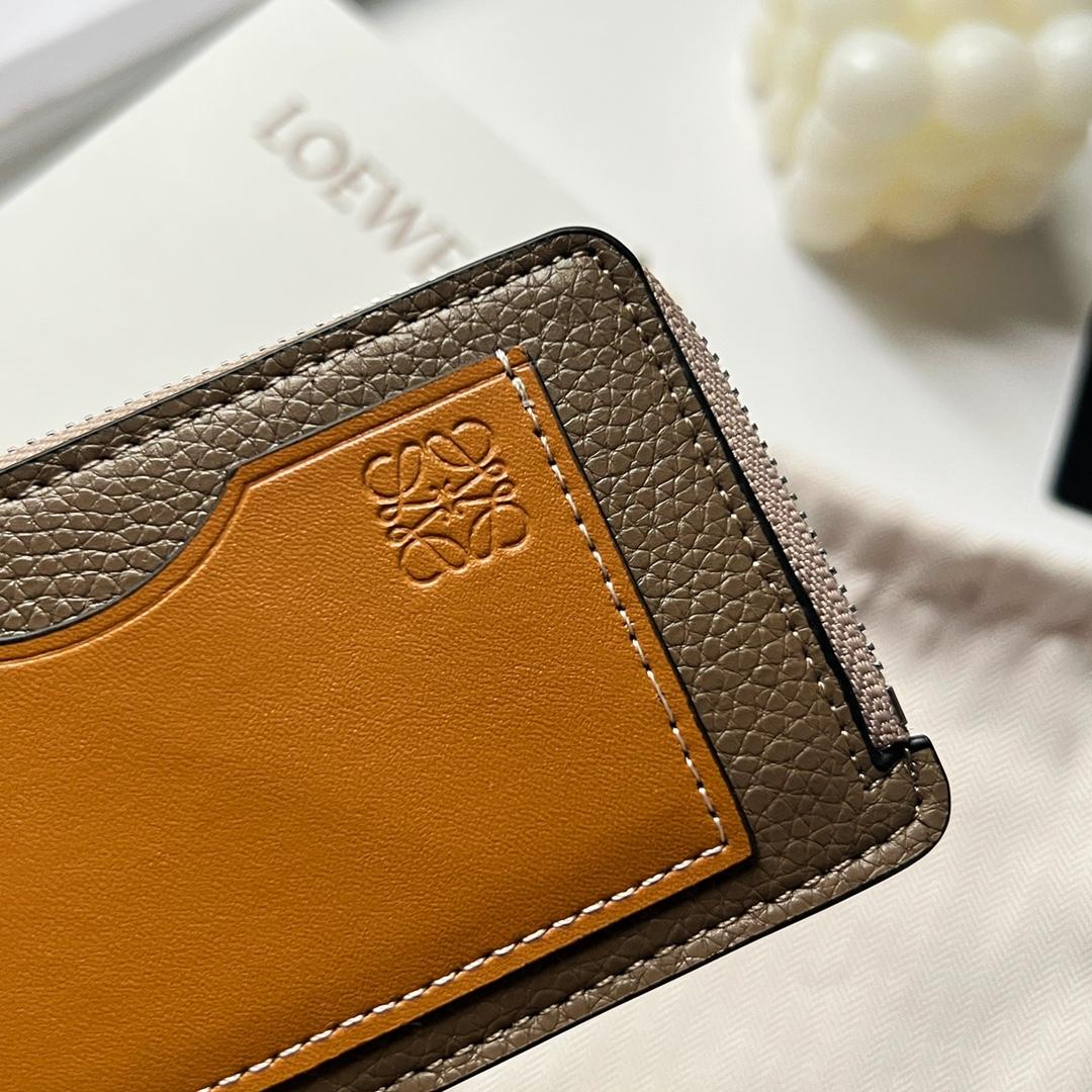 Loewe Coin Cardholder In Soft Grained Calfskin - PerfectKickZ