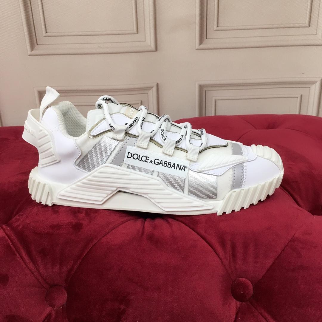 Dolce & Gabbana Reflective Fabric NS1 Sneakers - PerfectKickZ