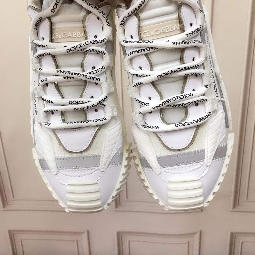 Dolce & Gabbana Reflective Fabric NS1 Sneakers - PerfectKickZ