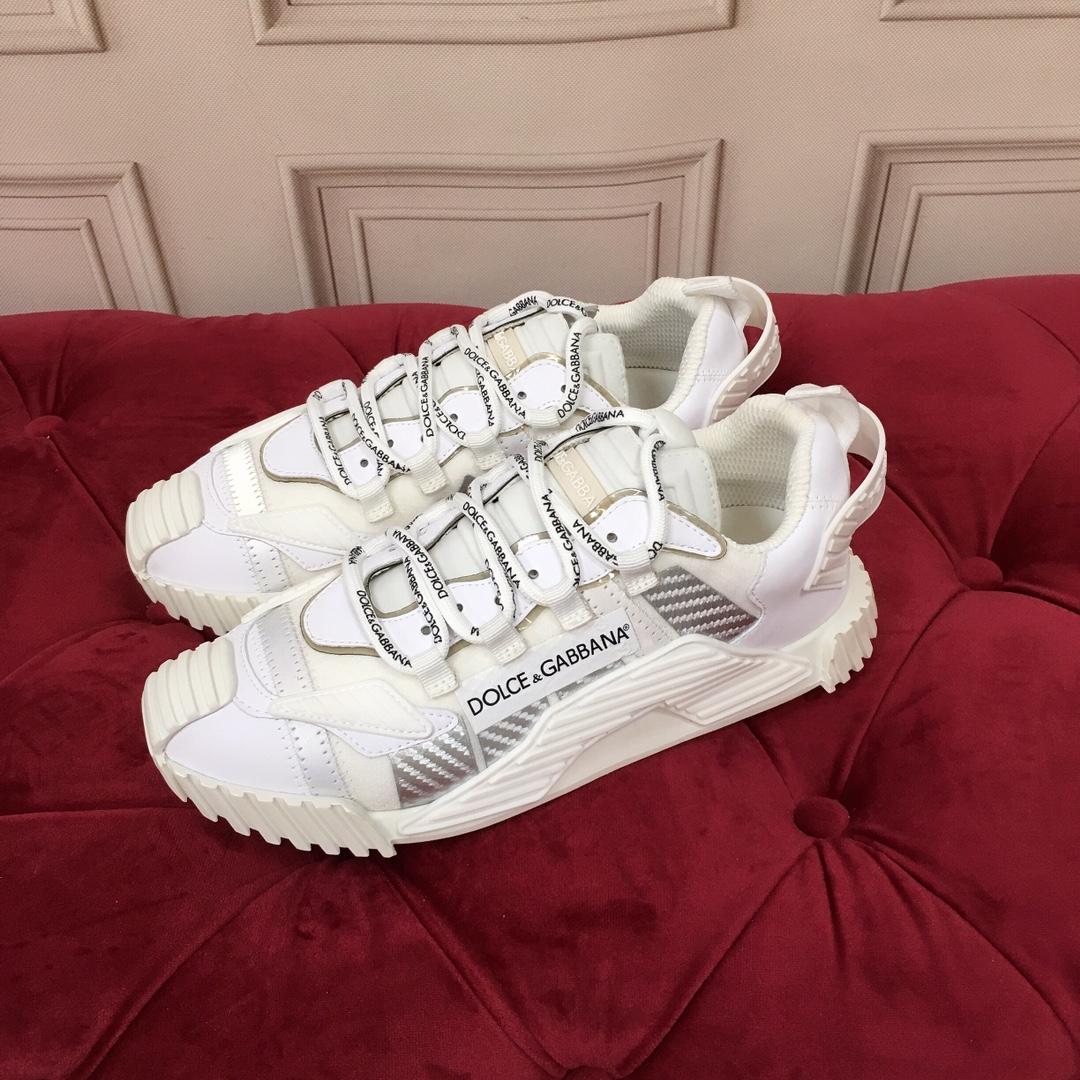 Dolce & Gabbana Reflective Fabric NS1 Sneakers - 