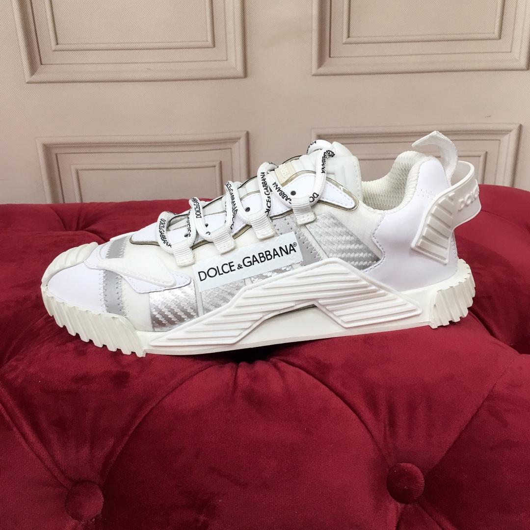 Dolce & Gabbana Reflective Fabric NS1 Sneakers - 