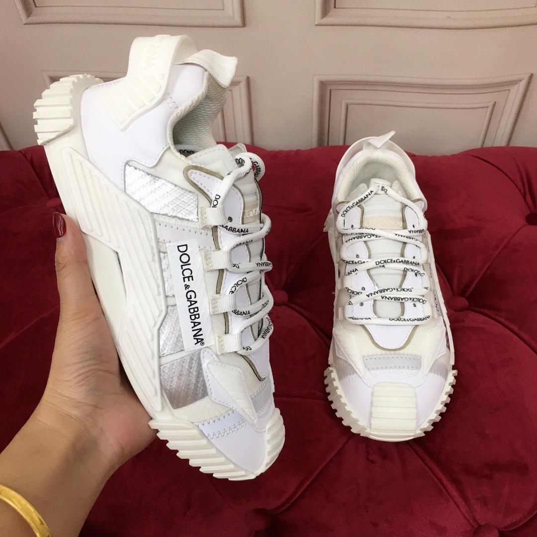 Dolce & Gabbana Reflective Fabric NS1 Sneakers - 